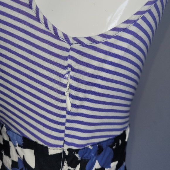 Moschino Jeans Balloon Skirt Mixed Print Dress, GUC, Size 2 - Picture 10 of 10